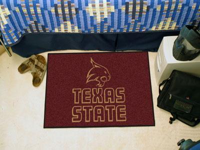 Cheap Rugs NCAA Texas State Starter Rug 19"x30"