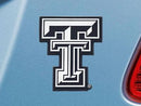 Custom Mats NCAA Texas Tech Auto Emblem 2.7"x3.2"