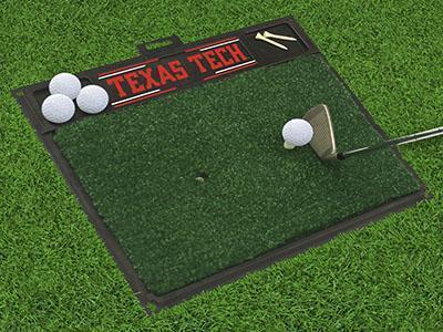 Golf Accessories NCAA Texas Tech Golf Hitting Mat 20" x 17"