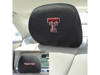 Logo Mats NCAA Texas Tech Head Rest Cover 10"x13"