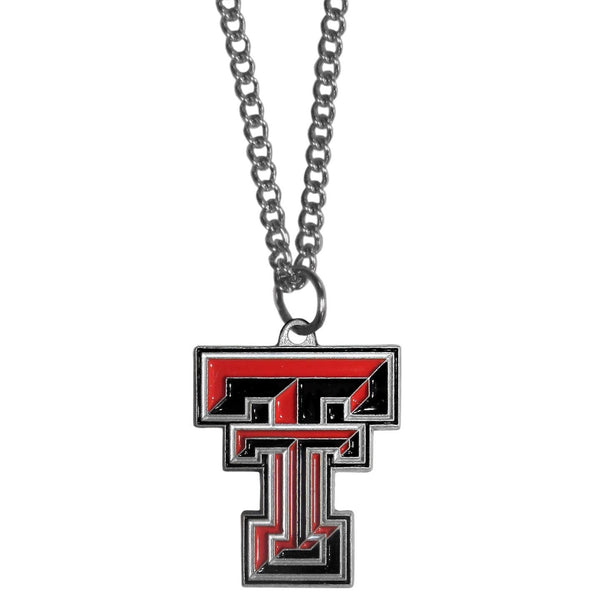 NCAA - Texas Tech Raiders Chain Necklace-Jewelry & Accessories,Necklaces,Chain Necklaces,College Chain Necklaces-JadeMoghul Inc.