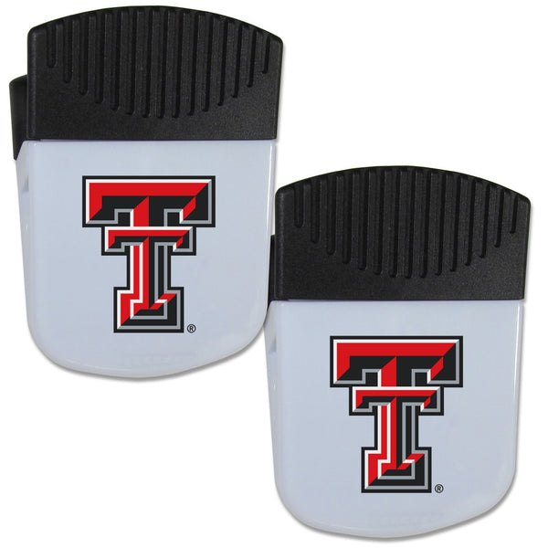 NCAA - Texas Tech Raiders Chip Clip Magnet with Bottle Opener, 2 pack-Other Cool Stuff,College Other Cool Stuff,Texas Tech Raiders Other Cool Stuff-JadeMoghul Inc.