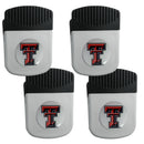 NCAA - Texas Tech Raiders Clip Magnet with Bottle Opener, 4 pack-Other Cool Stuff,College Other Cool Stuff,Texas Tech Raiders Other Cool Stuff-JadeMoghul Inc.