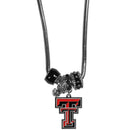 NCAA - Texas Tech Raiders Euro Bead Necklace-Jewelry & Accessories,Necklaces,Euro Bead Necklaces,College Euro Bead Necklaces-JadeMoghul Inc.