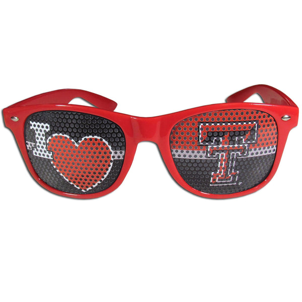 NCAA - Texas Tech Raiders I Heart Game Day Shades-Sunglasses, Eyewear & Accessories,Sunglasses,Game Day Shades,I Heart Game Day Shades,College I Heart Game Day Shades-JadeMoghul Inc.