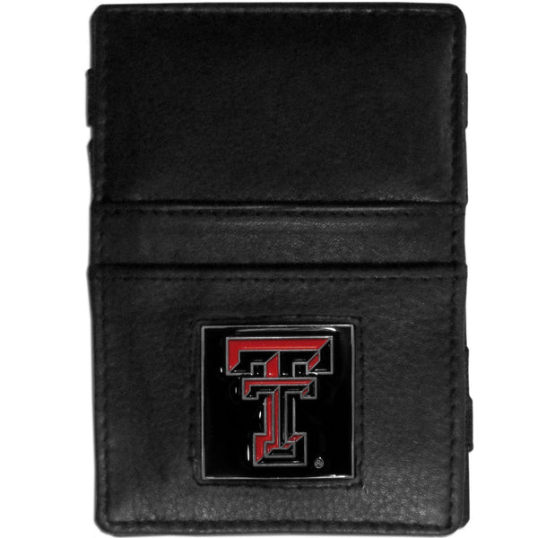 NCAA - Texas Tech Raiders Leather Jacob's Ladder Wallet-Wallets & Checkbook Covers,Jacob's Ladder Wallets,College Jacob's Ladder Wallets-JadeMoghul Inc.