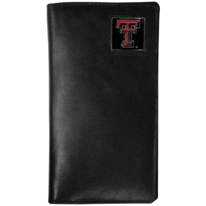 NCAA - Texas Tech Raiders Leather Tall Wallet-Wallets & Checkbook Covers,Tall Wallets,College Tall Wallets-JadeMoghul Inc.