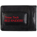 NCAA - Texas Tech Raiders Logo Leather Cash and Cardholder-Wallets & Checkbook Covers,College Wallets,Texas Tech Raiders Wallets-JadeMoghul Inc.