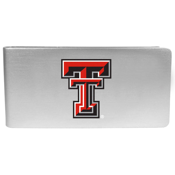 NCAA - Texas Tech Raiders Logo Money Clip-Wallets & Checkbook Covers,College Wallets,Texas Tech Raiders Wallets-JadeMoghul Inc.