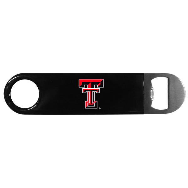 NCAA - Texas Tech Raiders Long Neck Bottle Opener-Tailgating & BBQ Accessories,Bottle Openers,Long Neck Openers,College Bottle Openers-JadeMoghul Inc.