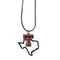 NCAA - Texas Tech Raiders State Charm Necklace-Jewelry & Accessories,Necklaces,State Charm Necklaces,College State Charm Necklaces-JadeMoghul Inc.