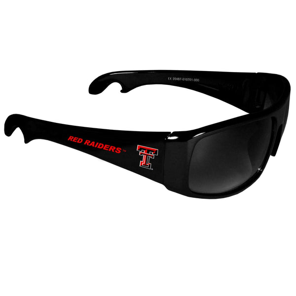 NCAA - Texas Tech Raiders Wrap Bottle Opener Sunglasses-Sunglasses, Eyewear & Accessories,College Eyewear,College Sunglasses,Bottle Opener Sunglasses-JadeMoghul Inc.