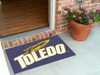 Outdoor Mat NCAA Toledo Starter Rug 19"x30"