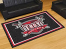 5x8 Rug NCAA Troy 5'x8' Plush Rug