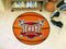 Round Rugs NCAA Troy Basketball Mat 27" diameter