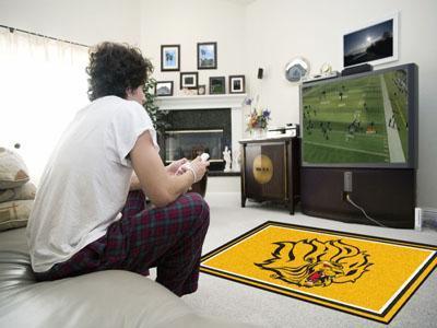 4x6 Rug NCAA UAPB 4'x6' Plush Rug