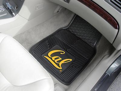 Car Floor Mats NCAA UC Berkeley 2-pc Vinyl Front Car Mats 17"x27"