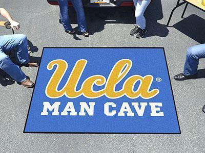 Grill Mat NCAA UCLA Man Cave Tailgater Rug 5'x6'