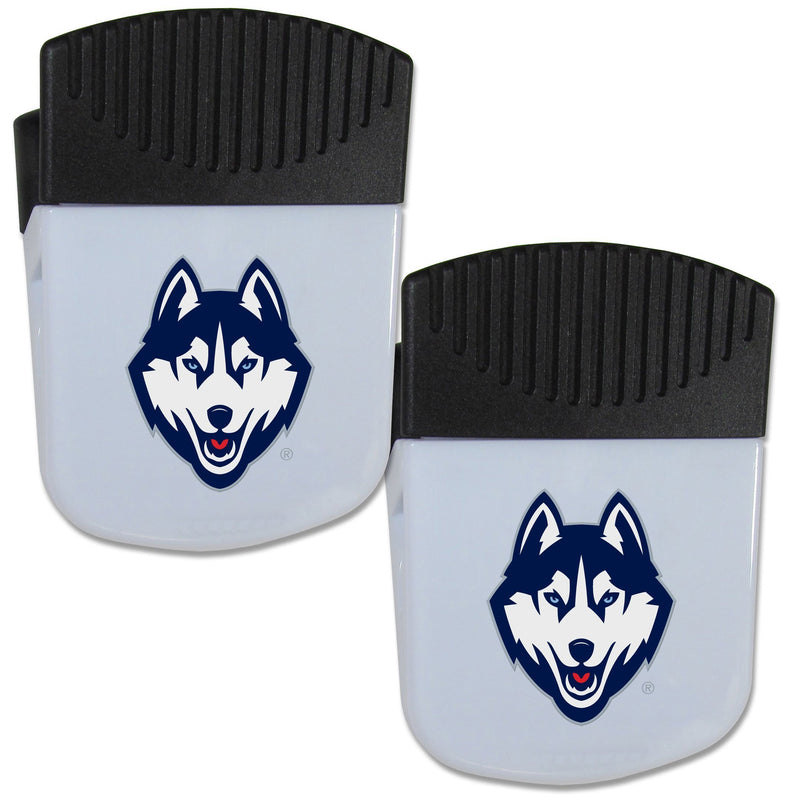 NCAA - UCONN Huskies Chip Clip Magnet with Bottle Opener, 2 pack-Other Cool Stuff,College Other Cool Stuff,UCONN Huskies Other Cool Stuff-JadeMoghul Inc.