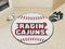 Round Area Rugs NCAA UL-Lafayette Baseball Mat 27" diameter