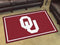 4x6 Rug NCAA University of Oklahoma 4'x6' Plush Rug