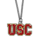 NCAA - USC Trojans Chain Necklace-Jewelry & Accessories,Necklaces,Chain Necklaces,College Chain Necklaces-JadeMoghul Inc.