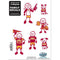 NCAA - USC Trojans Family Decal Set Small-Automotive Accessories,Decals,Family Character Decals,Small Family Decals,College Small Family Decals-JadeMoghul Inc.