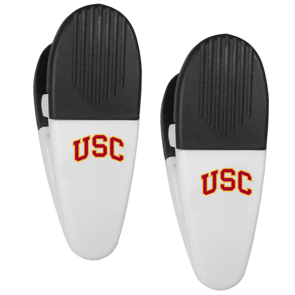 NCAA - USC Trojans Mini Chip Clip Magnets, 2 pk-Other Cool Stuff,College Other Cool Stuff,USC Trojans Other Cool Stuff-JadeMoghul Inc.