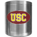 NCAA - USC Trojans Steel Can Cooler-Beverage Ware,Can Coolers,College Can Coolers-JadeMoghul Inc.