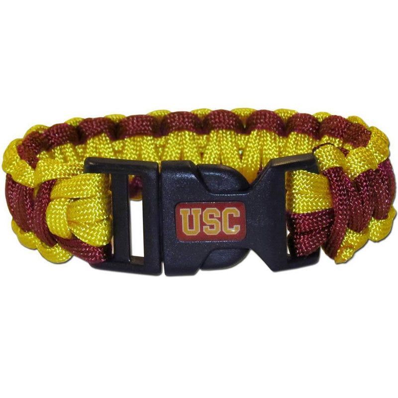 NCAA - USC Trojans Survivor Bracelet-Jewelry & Accessories,Bracelets,Survivor Bracelets,College Survivor Bracelets-JadeMoghul Inc.