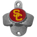 NCAA - USC Trojans Wall Mounted Bottle Opener-Home & Office,Wall Mounted Bottle Openers,College Wall Mounted Bottle Openers-JadeMoghul Inc.