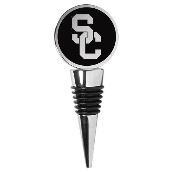 NCAA - USC Trojans Wine Stopper-Tailgating & BBQ Accessories,Wine Accessories,Wine Stopper,College Wine Stopper-JadeMoghul Inc.