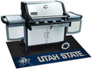 BBQ Accessories NCAA Utah State Grill Tailgate Mat 26"x42"