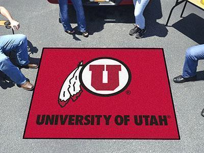 BBQ Store NCAA Utah Tailgater Rug 5'x6'