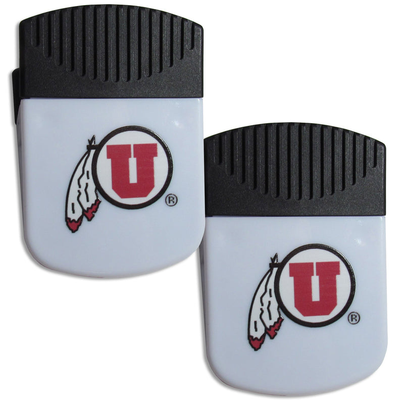 NCAA - Utah Utes Chip Clip Magnet with Bottle Opener, 2 pack-Other Cool Stuff,College Other Cool Stuff,Utah Utes Other Cool Stuff-JadeMoghul Inc.