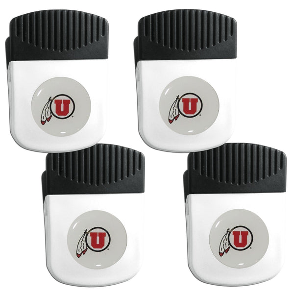 NCAA - Utah Utes Clip Magnet with Bottle Opener, 4 pack-Other Cool Stuff,College Other Cool Stuff,Utah Utes Other Cool Stuff-JadeMoghul Inc.