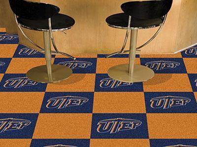 Carpet Squares NCAA UTEP 18"x18" Carpet Tiles