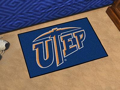 Outdoor Rugs NCAA UTEP Starter Rug 19"x30"