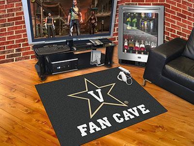 Mat Best NCAA Vanderbilt Fan Cave All-Star Mat 33.75"x42.5"