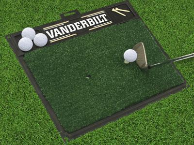 Golf Accessories NCAA Vanderbilt Golf Hitting Mat 20" x 17"