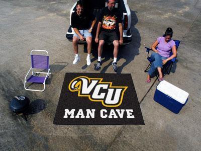BBQ Accessories NCAA VCU Man Cave Tailgater Rug 5'x6'