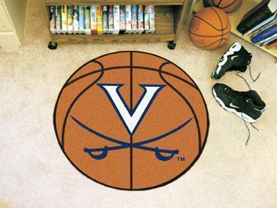 Round Rugs NCAA Virginia Basketball Mat 27" diameter