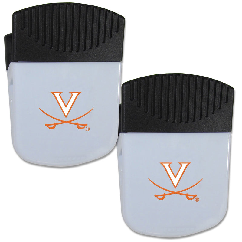 NCAA - Virginia Cavaliers Chip Clip Magnet with Bottle Opener, 2 pack-Other Cool Stuff,College Other Cool Stuff,Virginia Cavaliers Other Cool Stuff-JadeMoghul Inc.