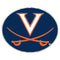 NCAA - Virginia Cavaliers Hitch Cover Class III Wire Plugs-Automotive Accessories,Hitch Covers,Cast Metal Hitch Covers Class III,College Cast Metal Hitch Covers Class III-JadeMoghul Inc.