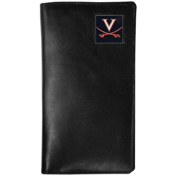 NCAA - Virginia Cavaliers Leather Tall Wallet-Wallets & Checkbook Covers,Tall Wallets,College Tall Wallets-JadeMoghul Inc.