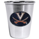 NCAA - Virginia Cavaliers Steel Shot Glass-Beverage Ware,Shot Glasses,Steel Glasses,College Steel Glasses-JadeMoghul Inc.