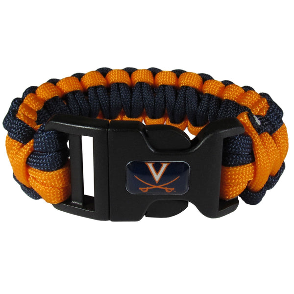 NCAA - Virginia Cavaliers Survivor Bracelet-Jewelry & Accessories,Bracelets,Survivor Bracelets,College Survivor Bracelets-JadeMoghul Inc.