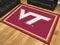 8x10 Rug NCAA Virginia Tech 8'x10' Plush Rug