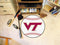 Round Rugs NCAA Virginia Tech Baseball Mat 27" diameter