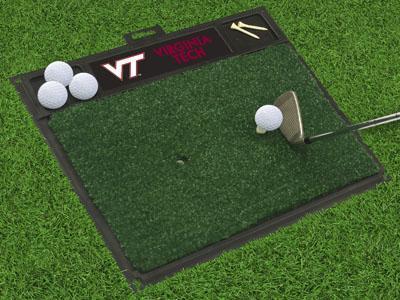 Golf Accessories NCAA Virginia Tech Golf Hitting Mat 20" x 17"
